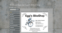 Desktop Screenshot of eggis-bikeshop.ch